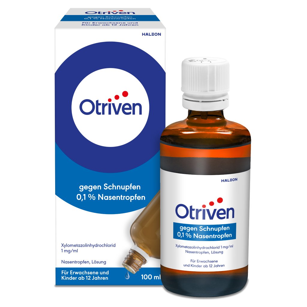 Otriven gegen Schnupfen 0,1 % Nasentropfen, 100ml