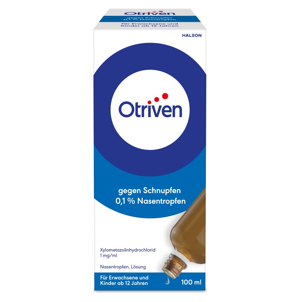 Otriven gegen Schnupfen 0,1 % Nasentropfen, 100ml