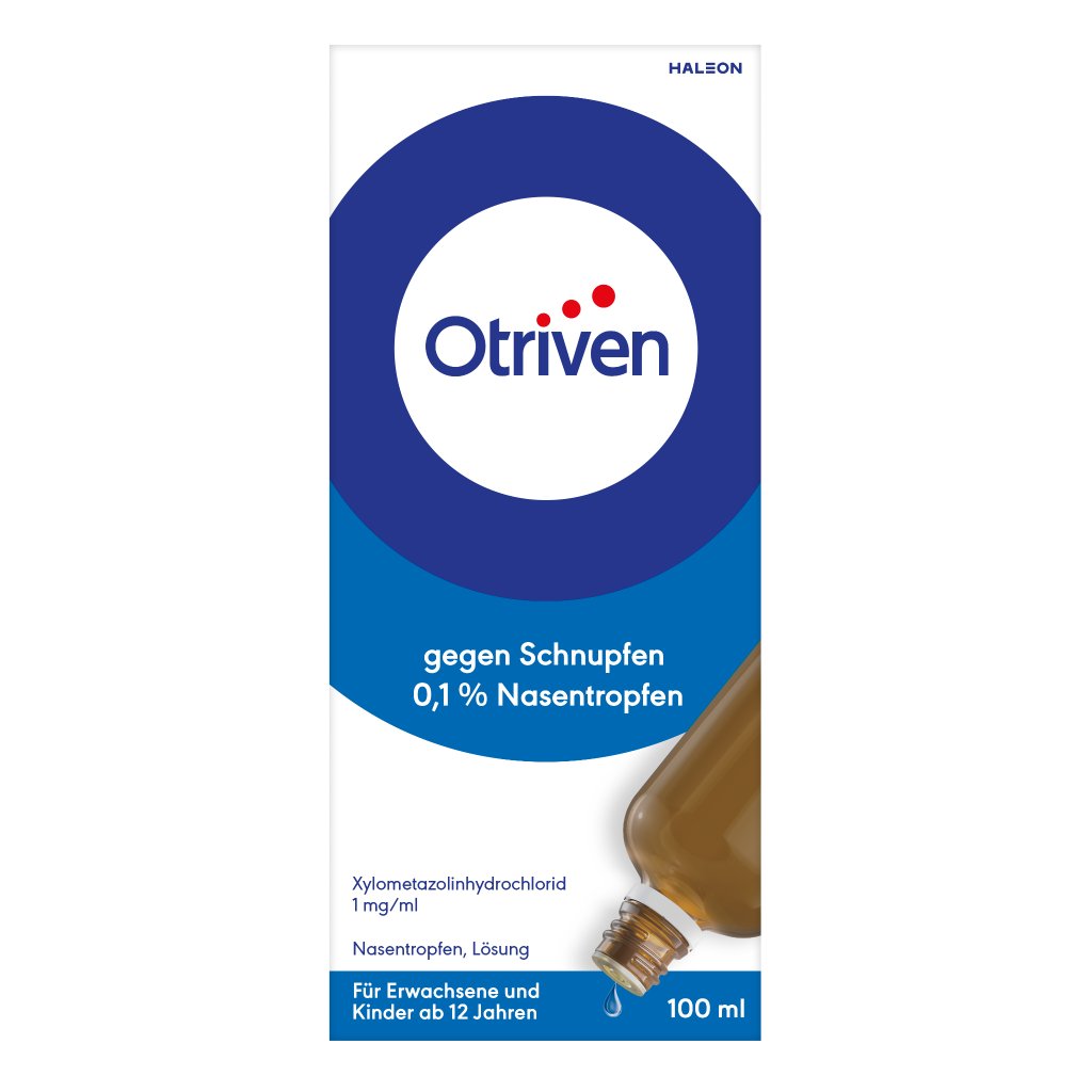 Otriven gegen Schnupfen 0,1 % Nasentropfen, 100ml
