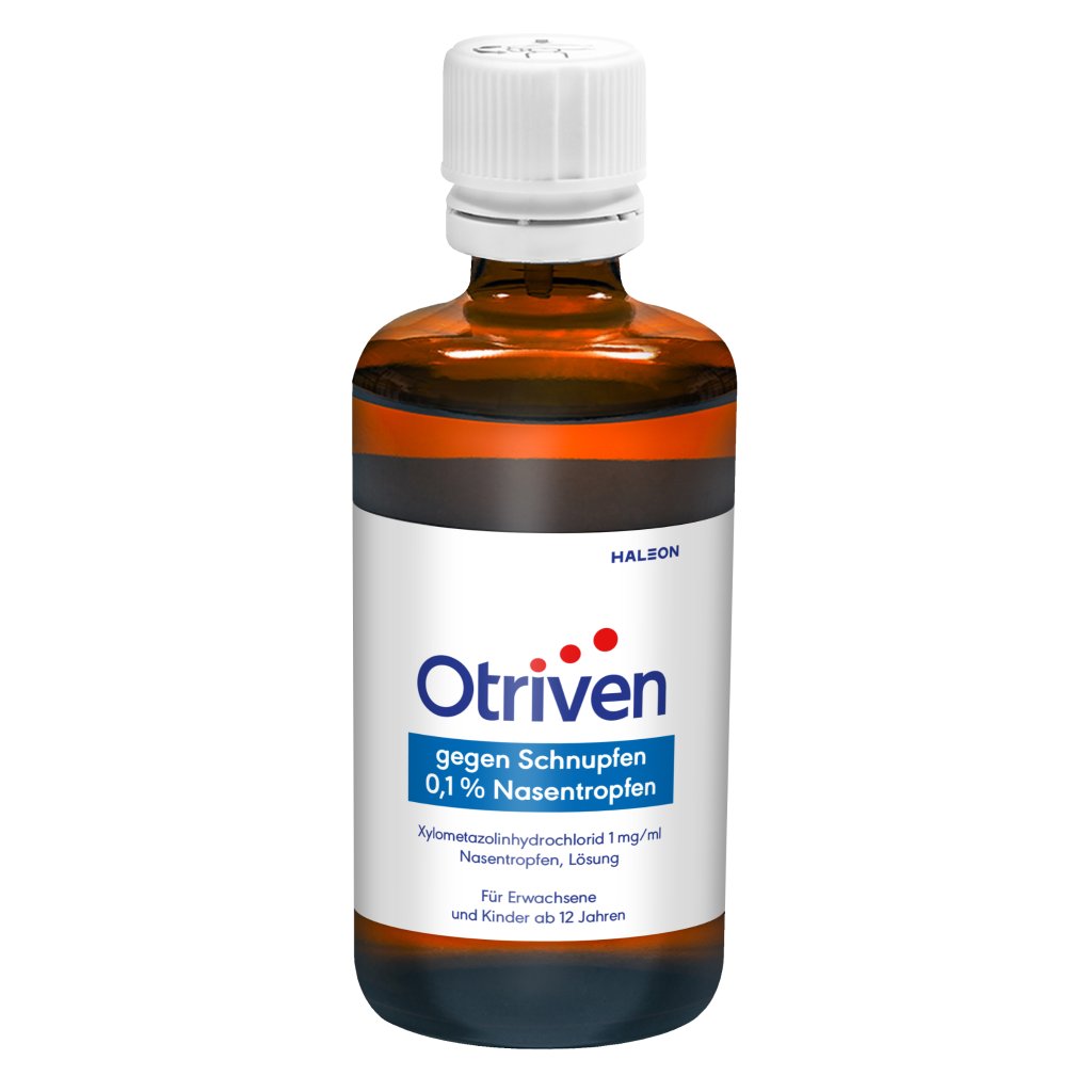 Otriven gegen Schnupfen 0,1 % Nasentropfen, 100ml