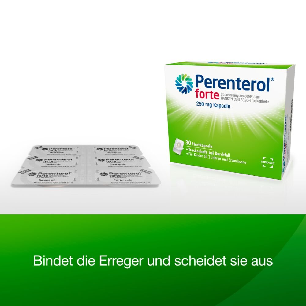 PERENTEROL forte 250 mg Kapseln Blister