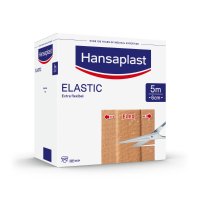 HANSAPLAST Elastic Pflaster 6 cmx5 m