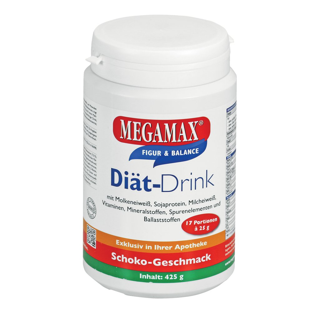 MEGAMAX Diät Drink Schoko Pulver