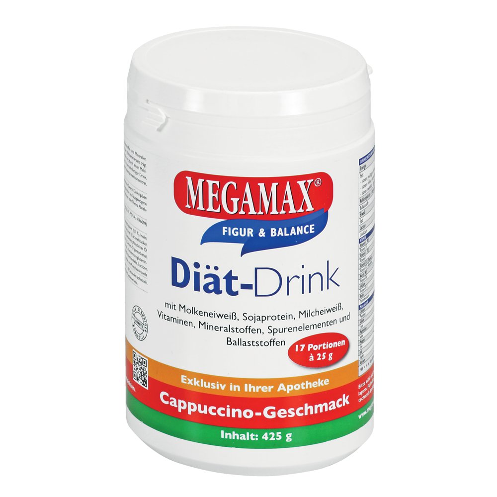 MEGAMAX Diät Drink Cappuccino Pulver