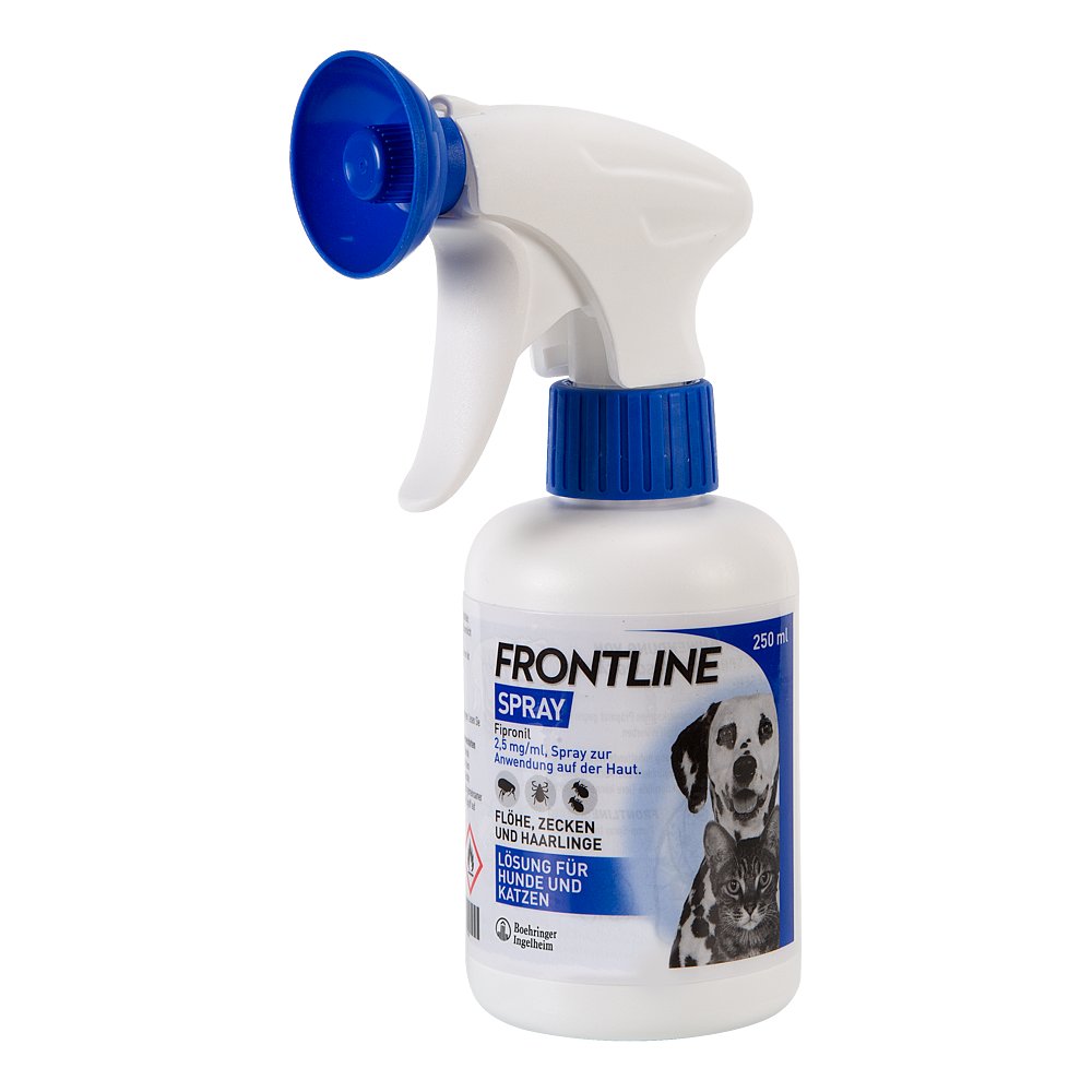 Frontline Spray für Hunde und Katzen ab 1. Lebenstag 250 ml