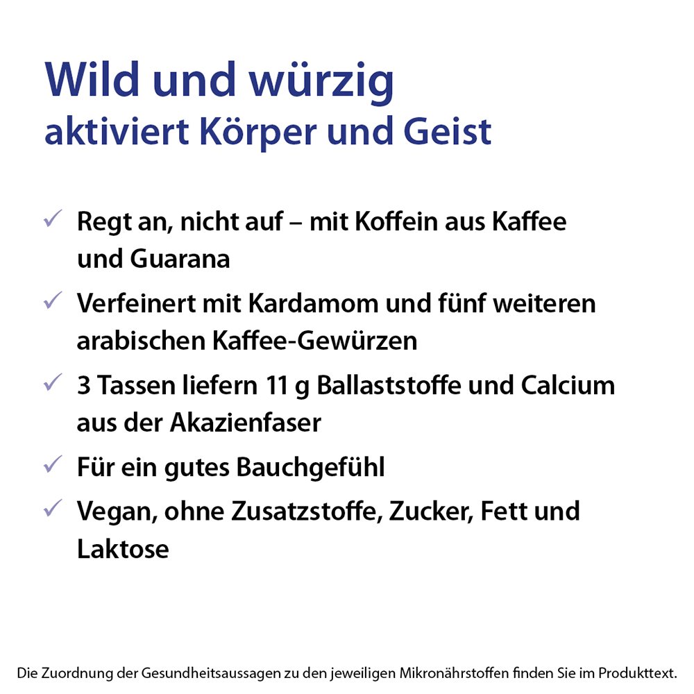 Chi-Cafe proactive Wellness Kaffee Guarana arabisch-würzig