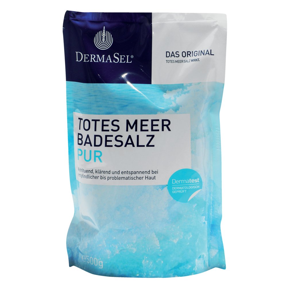DERMASEL Totes Meer Badesalz Pur