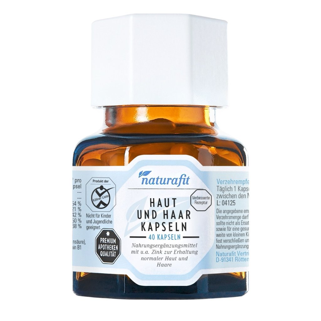 NATURAFIT Haut und Haarkapseln