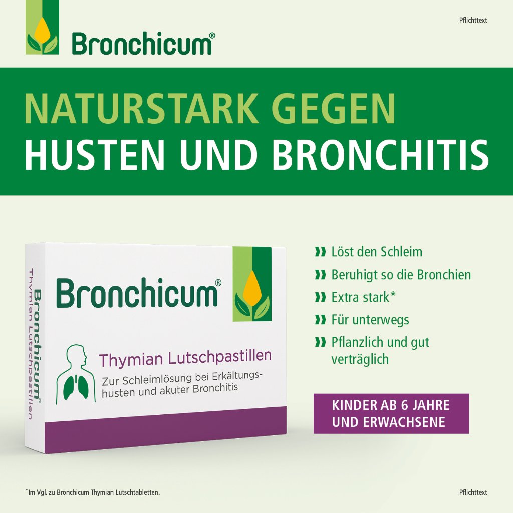 BRONCHICUM Thymian Lutschpastillen