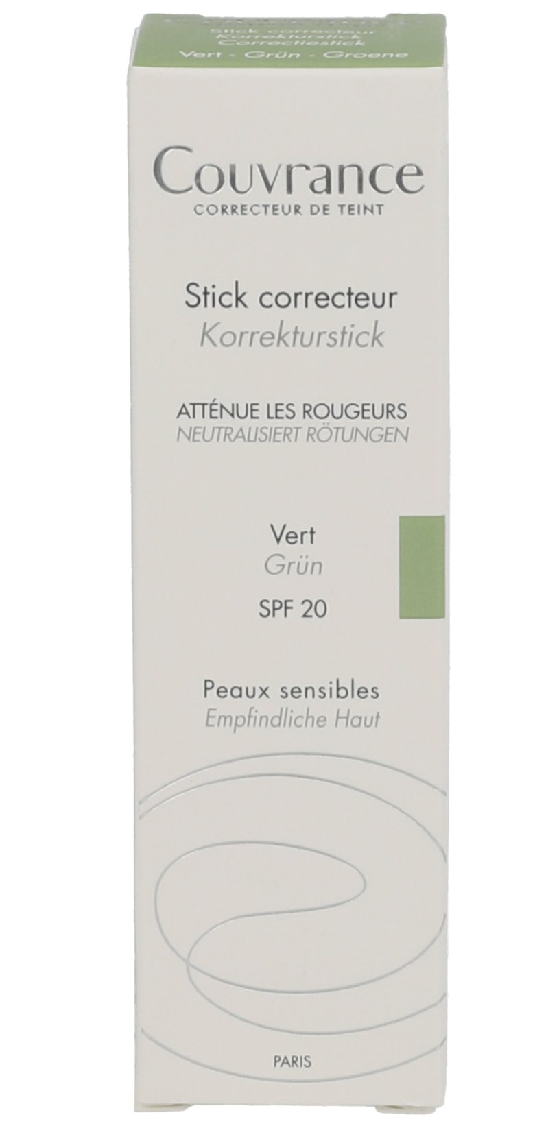 AVENE Couvrance Korrektur Stick grün
