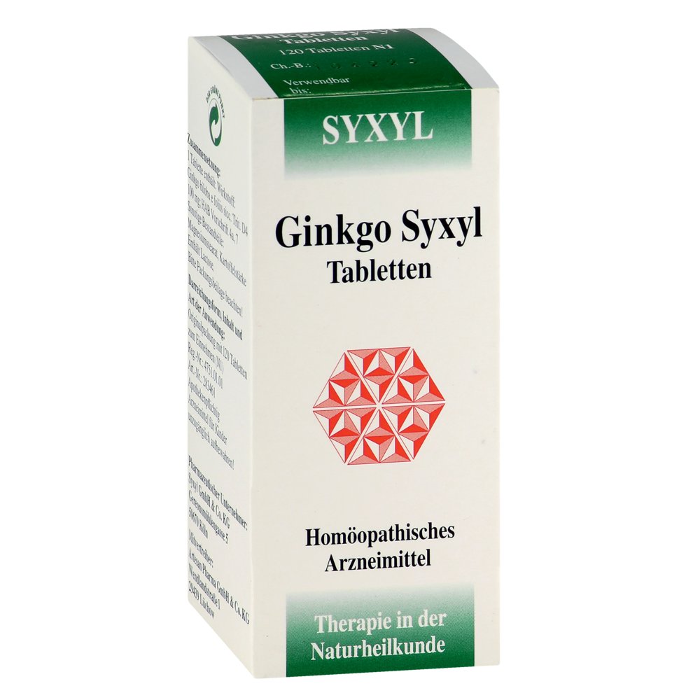 Syxyl Ginkgo Tab 120 St
