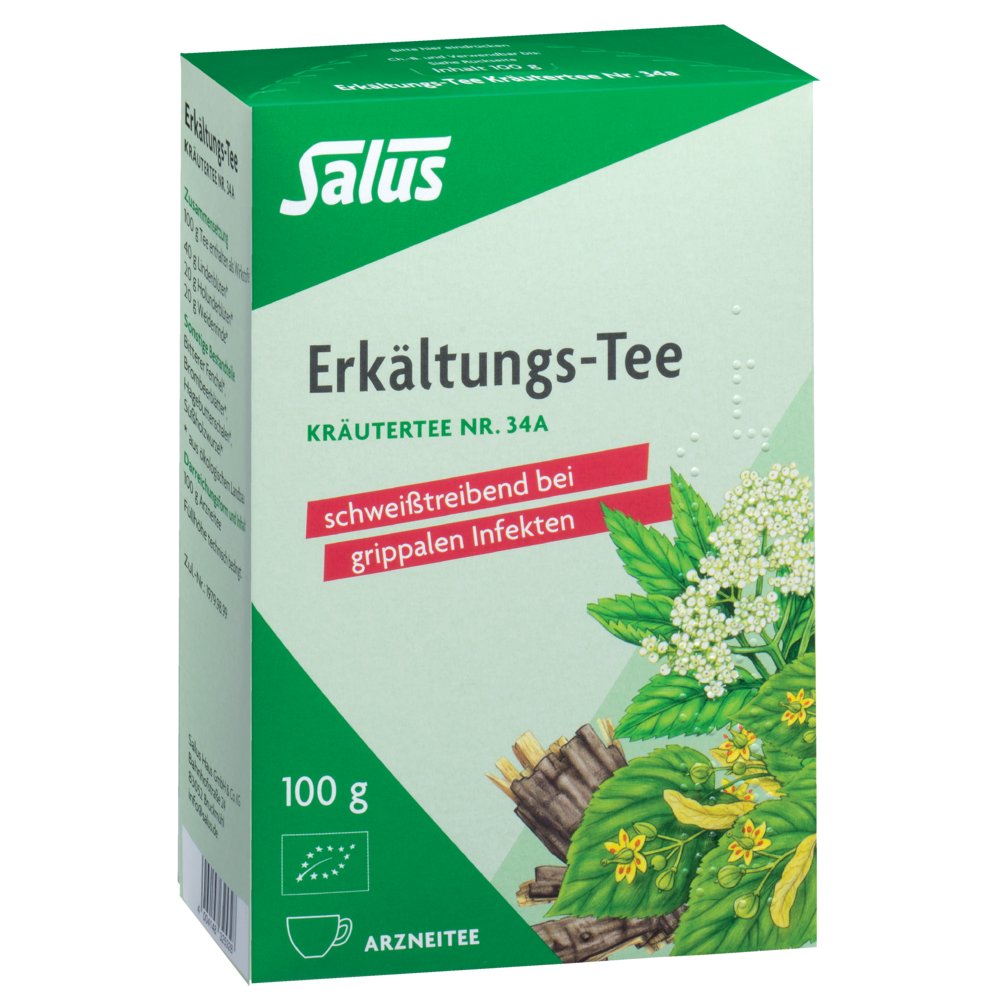 ERKÄLTUNGSTEE Kräutertee Nr.34a Salus