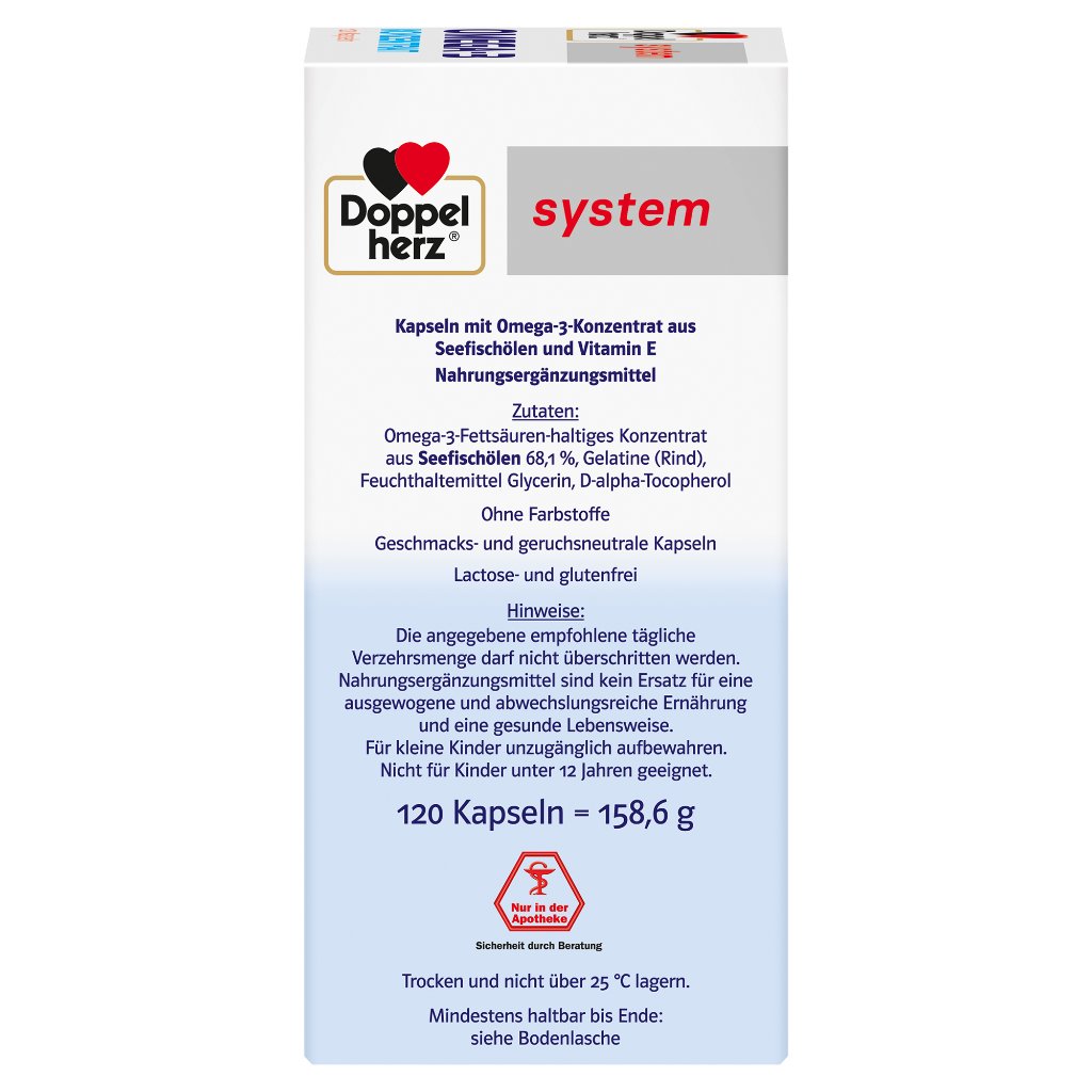 Doppelherz system Omega-3 Konzentrat