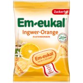 EM EUKAL Bonbons Ingwer Orange zuckerfrei