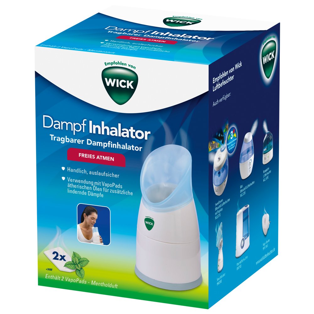 WICK Tragbarer Dampfinhalator