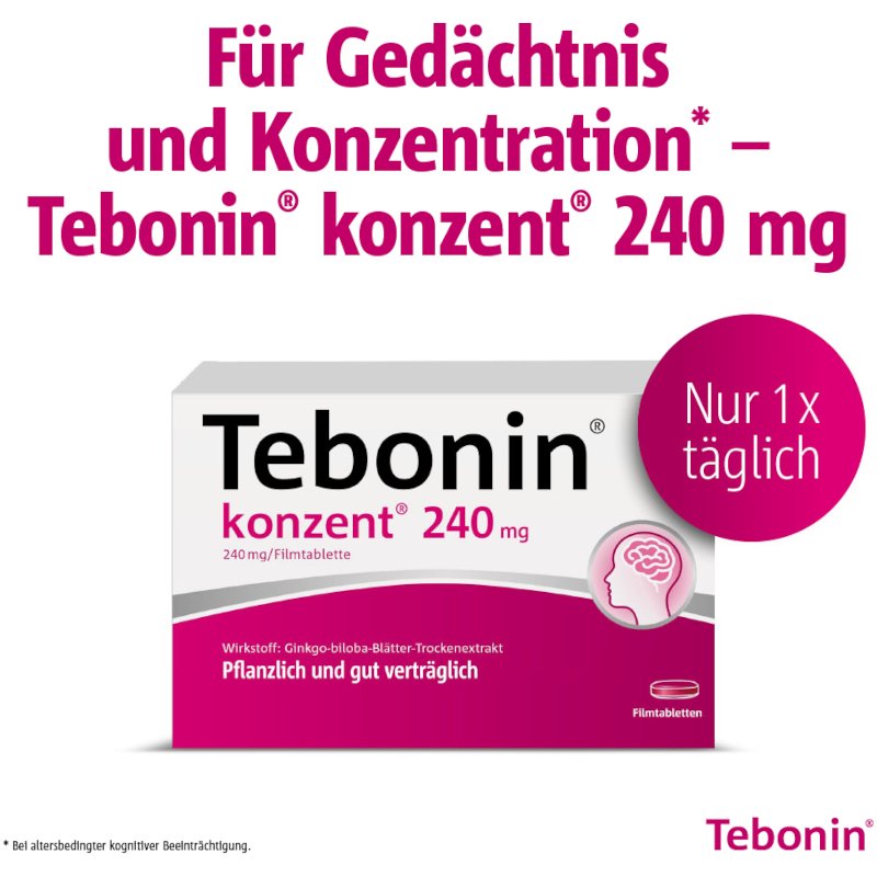 Tebonin® intens 120 mg Filmtabletten 60 Stück