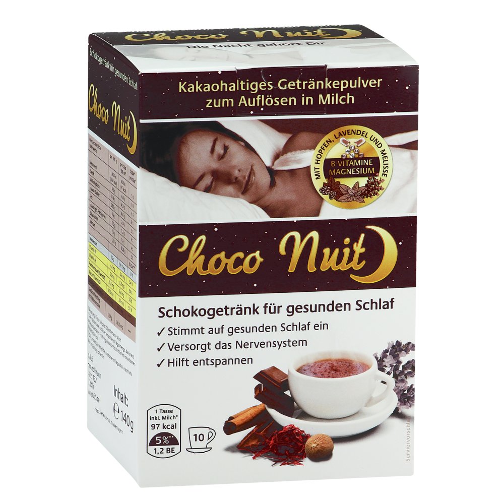 CHOCO NUIT Gute-Nacht-Schokogetränk Pulver