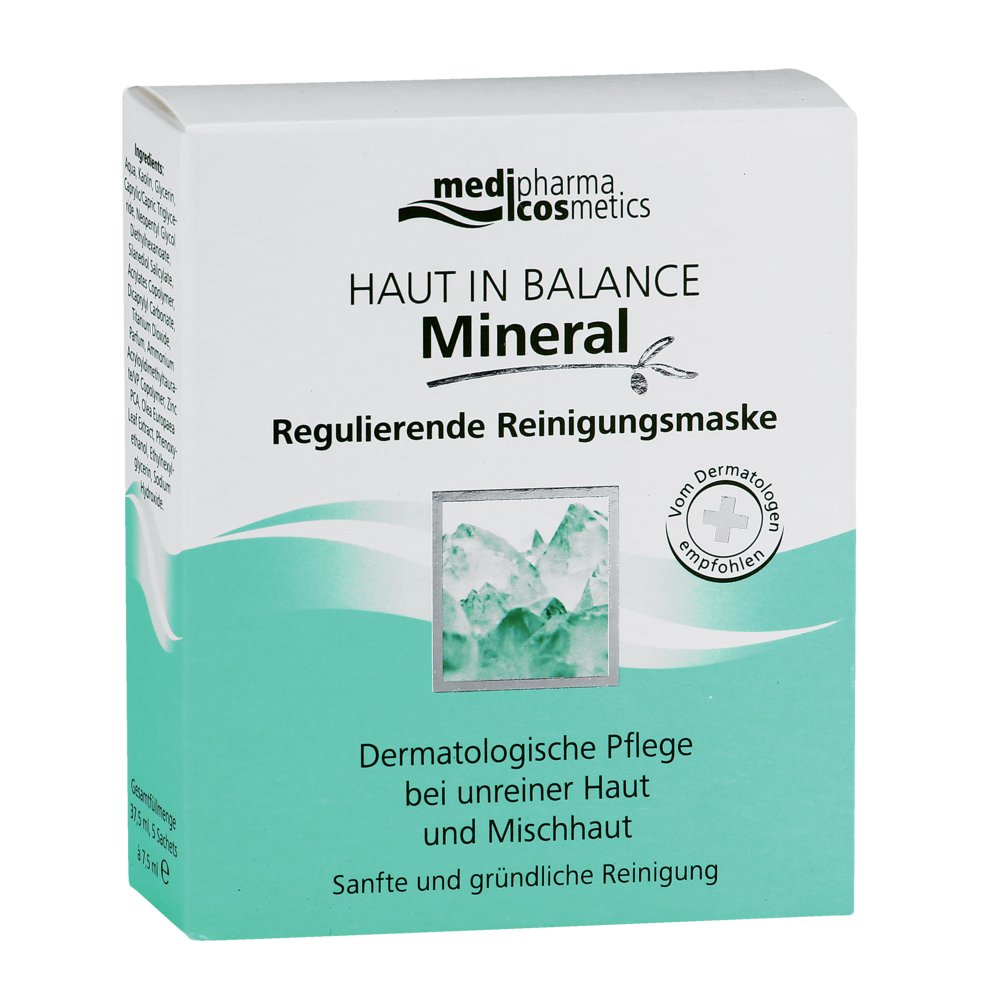 HAUT IN BALANCE Mineral regulier.Reinigungsmaske