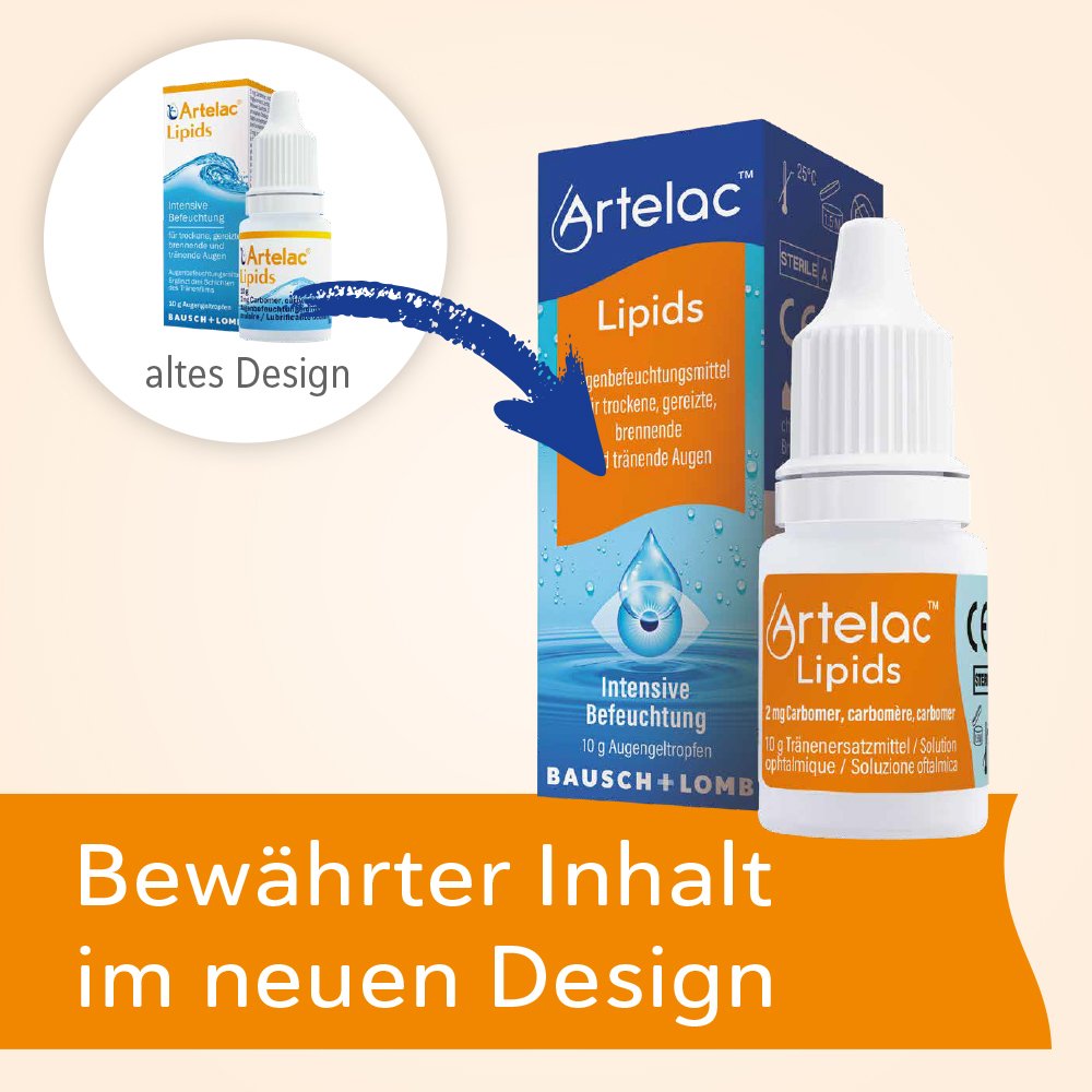 ARTELAC Lipids MD Augengel