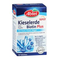 ABTEI Kieselerde Plus Biotin Depot Tabletten
