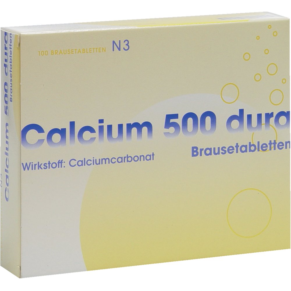 CALCIUM 500 dura Brausetabletten