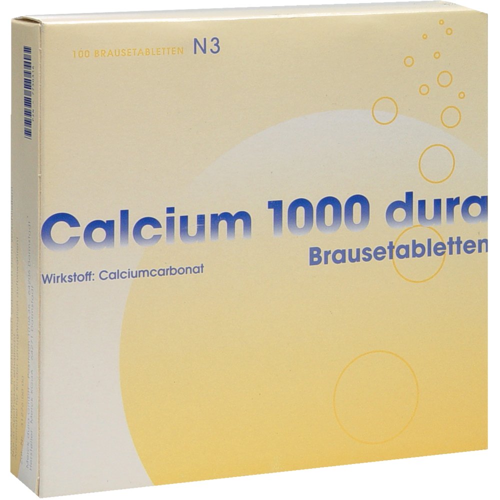 CALCIUM 1000 dura Brausetabletten