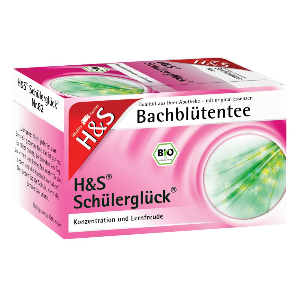 H&S Bachblüten Schülerglück-Tee Filterbeutel