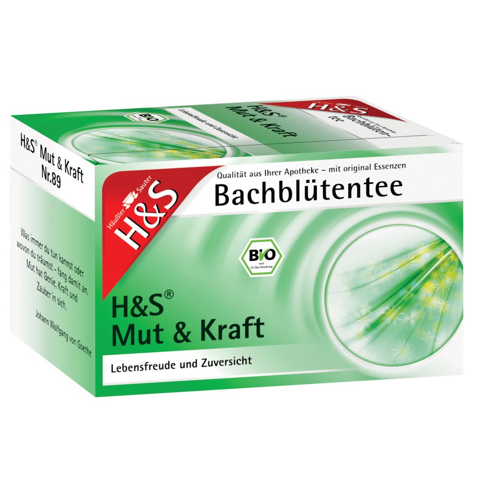 H&S Bachblüten Mut & Kraft-Tee Filterbeutel