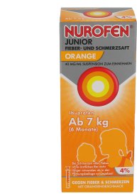 NUROFEN Junior Fieber-u.Schmerzsaft Oran.40 mg/ml