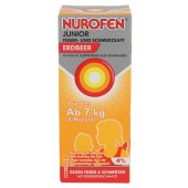 NUROFEN Junior Fieber-u.Schmerzsaft Erdbe.40 mg/ml