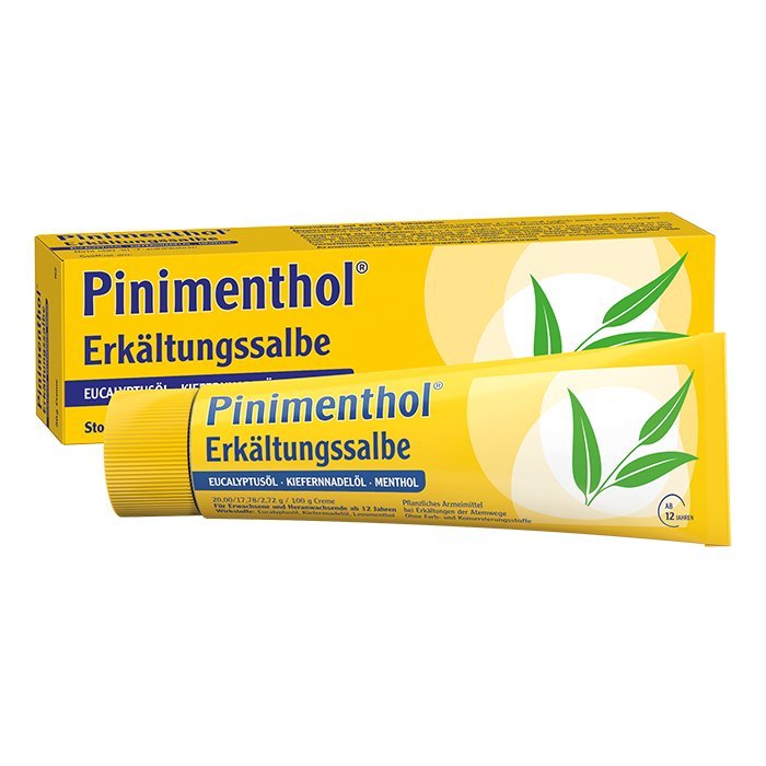 Pinimenthol® Erkältungssalbe Eukalyptus Kiefernnadel Menthol 50 g