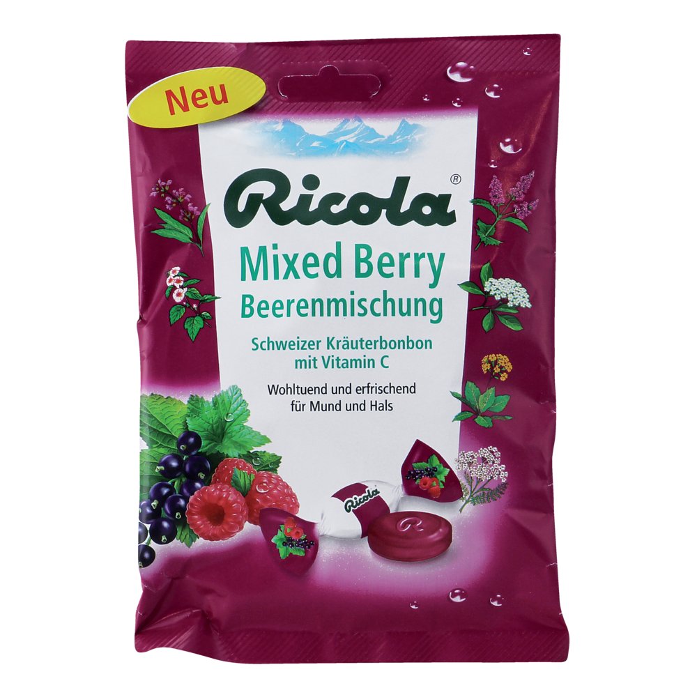 RICOLA m.Z.Beutel Mixed Berry Bonbons