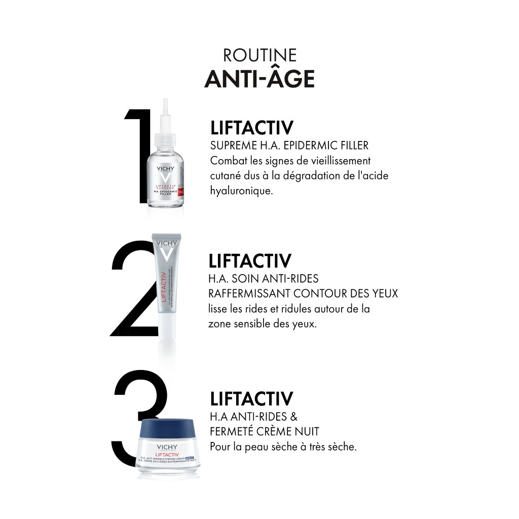 Vichy Liftactiv Hyaluron Anti-Falten Nachtcreme