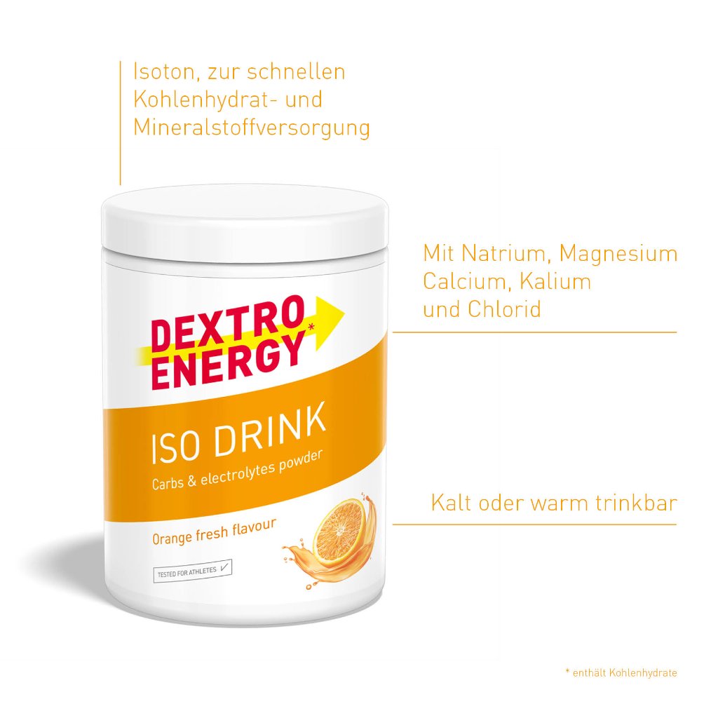 DEXTRO ENERGY Sports Nutr.Isotonic Drink Orange