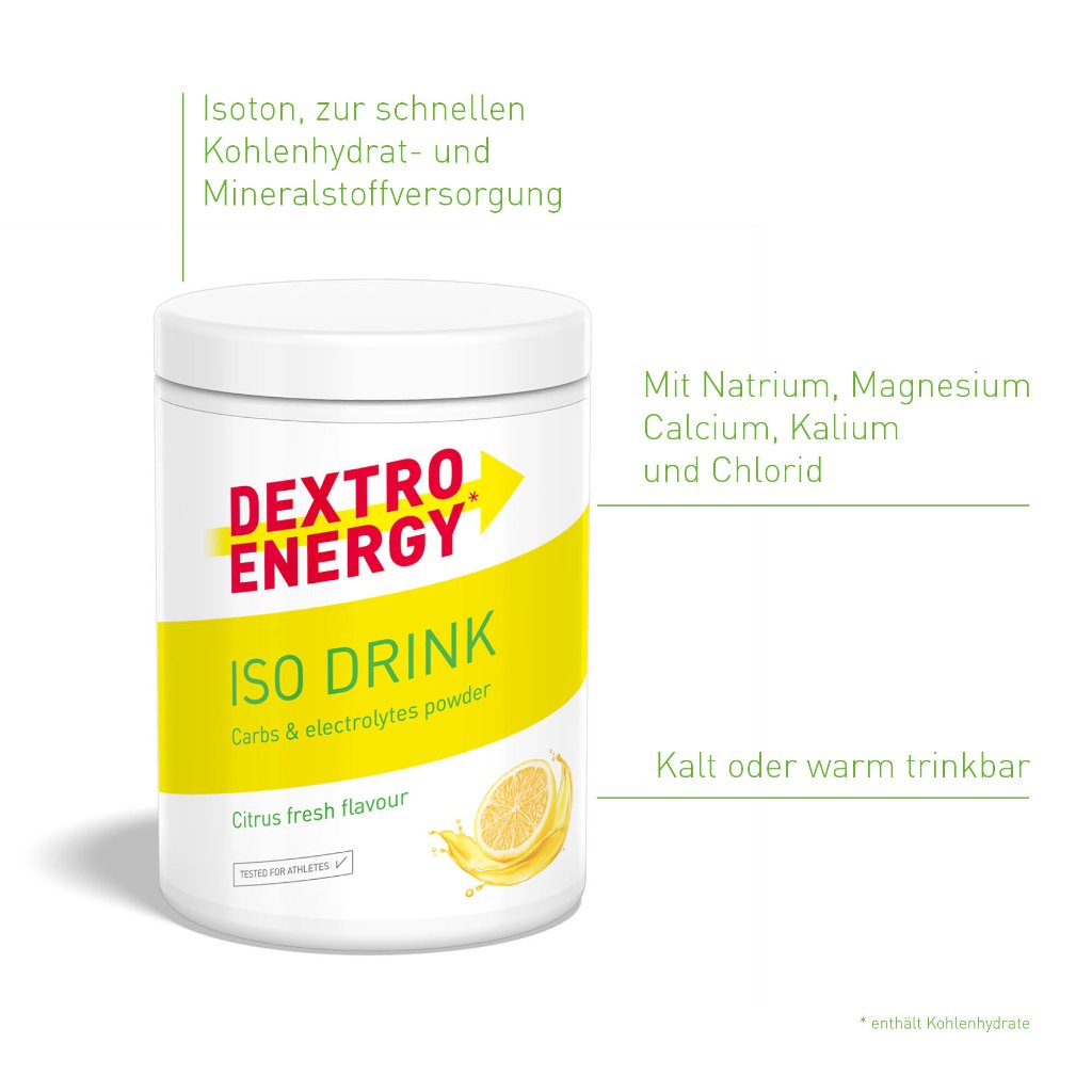DEXTRO ENERGY Sports Nutr.Isotonic Drink Citrus