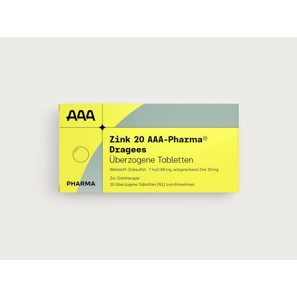 ZINK 20 AAA-Pharma Dragees