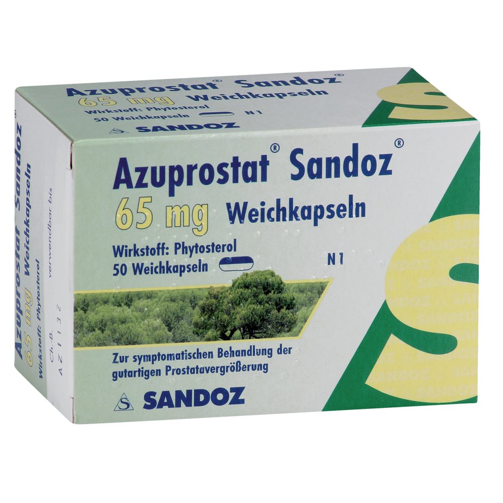 AZUPROSTAT Sandoz 65 mg Weichkapseln