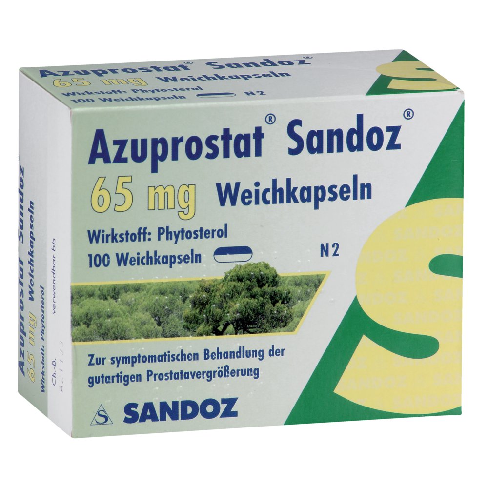 AZUPROSTAT Sandoz 65 mg Weichkapseln