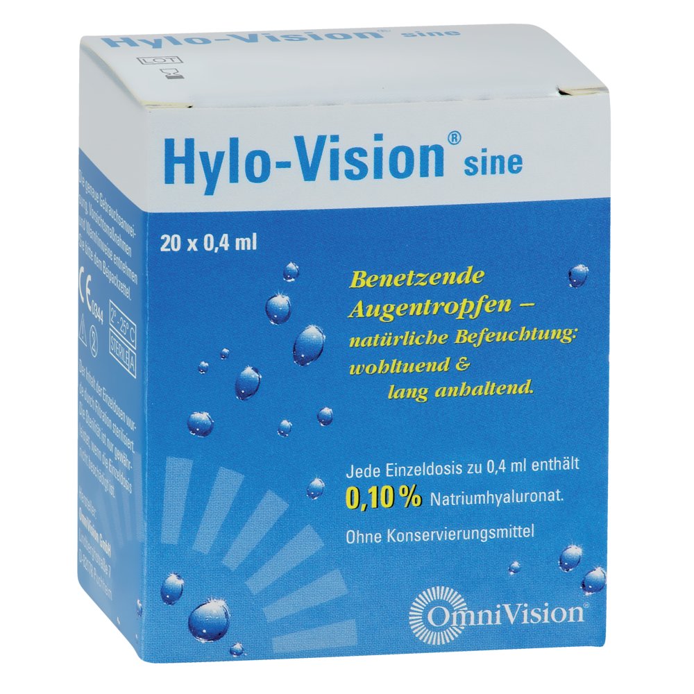 HYLO-VISION sine Einzeldosispipetten