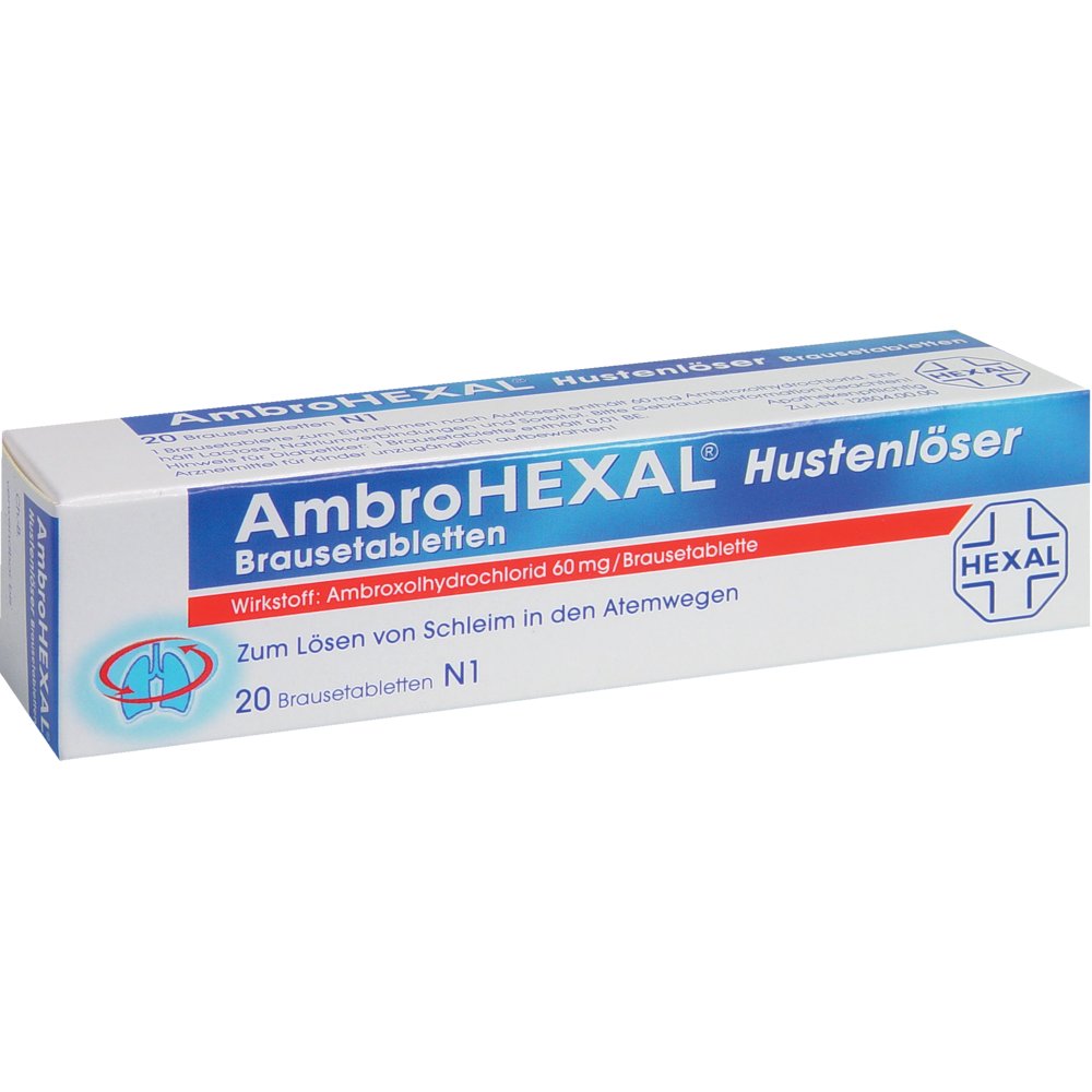 AMBROHEXAL Hustenlöser Brausetabletten