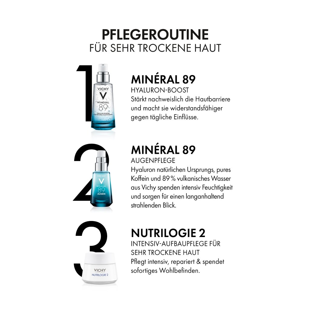 Vichy Minéral 89 Pflegende Gesichtscreme 50 ml