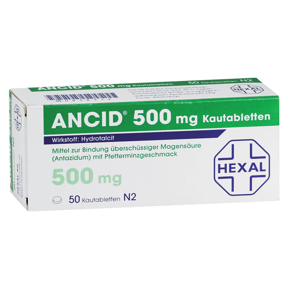 ANCID 500 mg Kautabletten