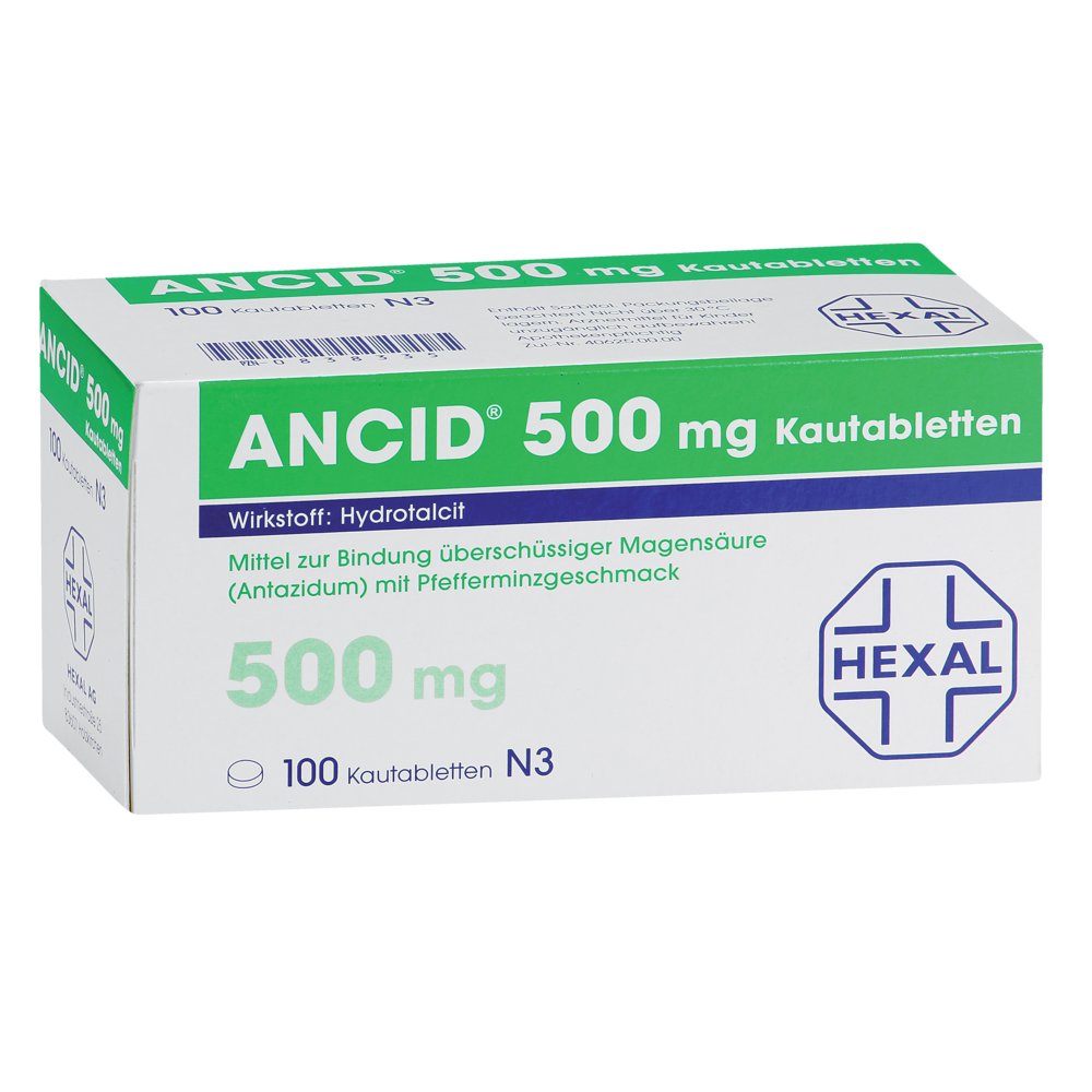 ANCID 500 mg Kautabletten