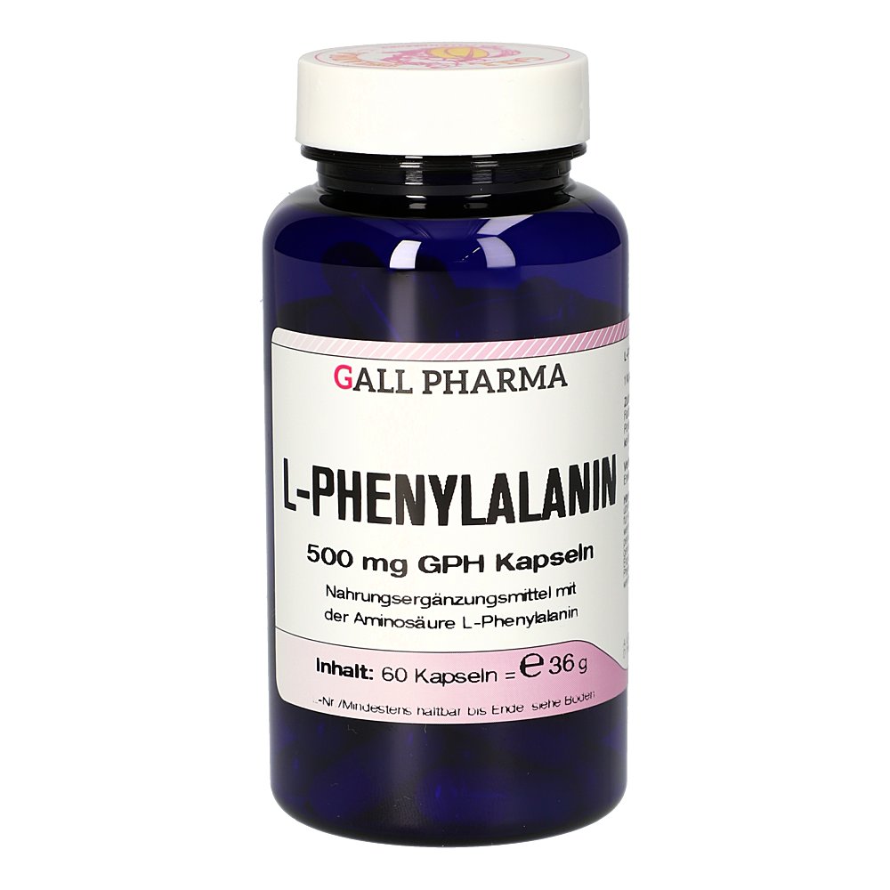 L-PHENYLALANIN 500 mg GPH Kapseln