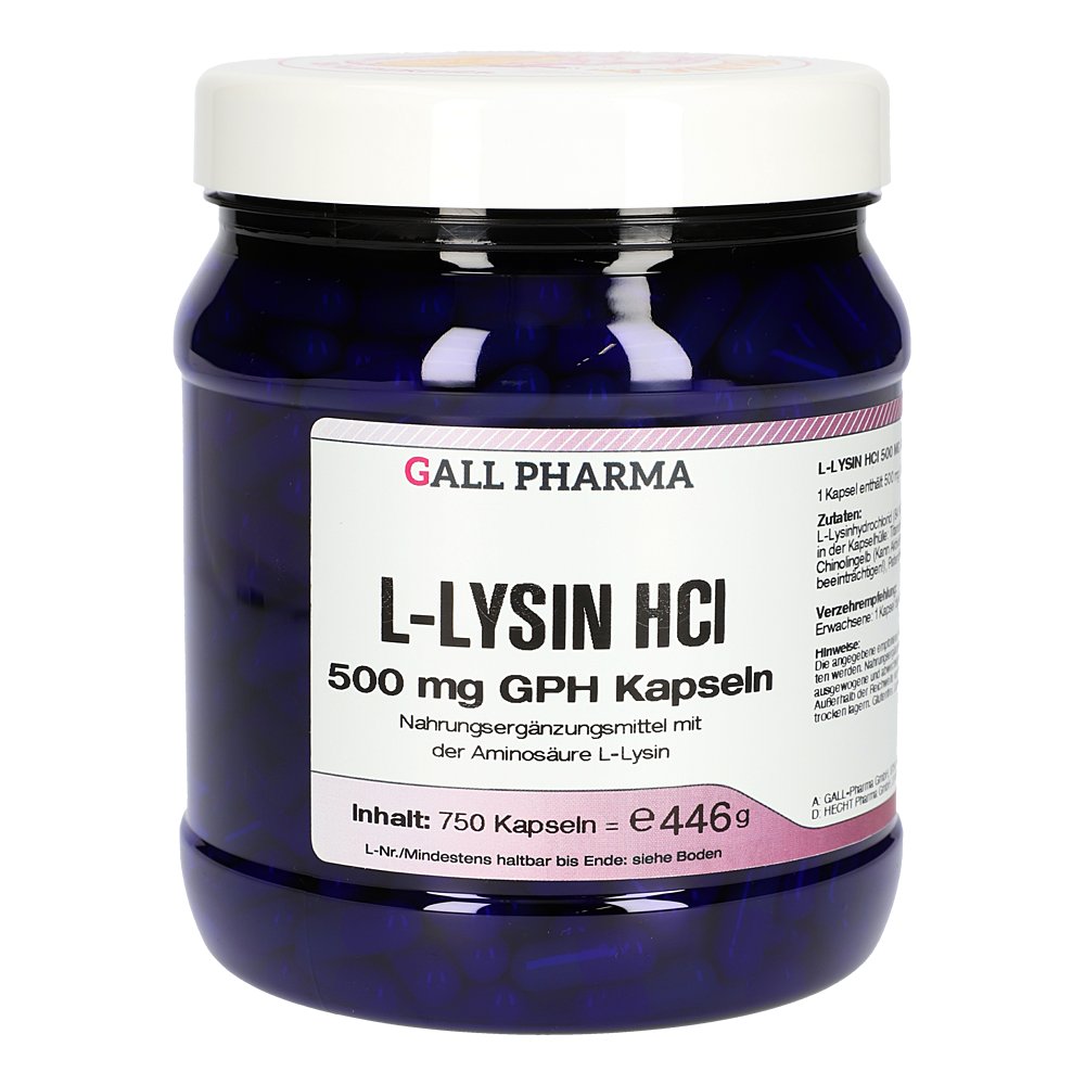 L-LYSIN 500 mg GPH Kapseln