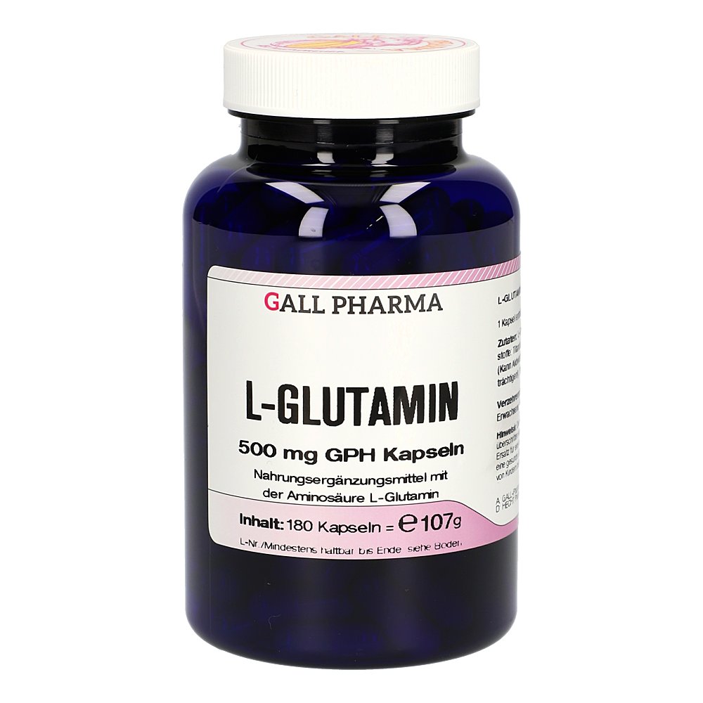 L-GLUTAMIN 500 mg GPH Kapseln