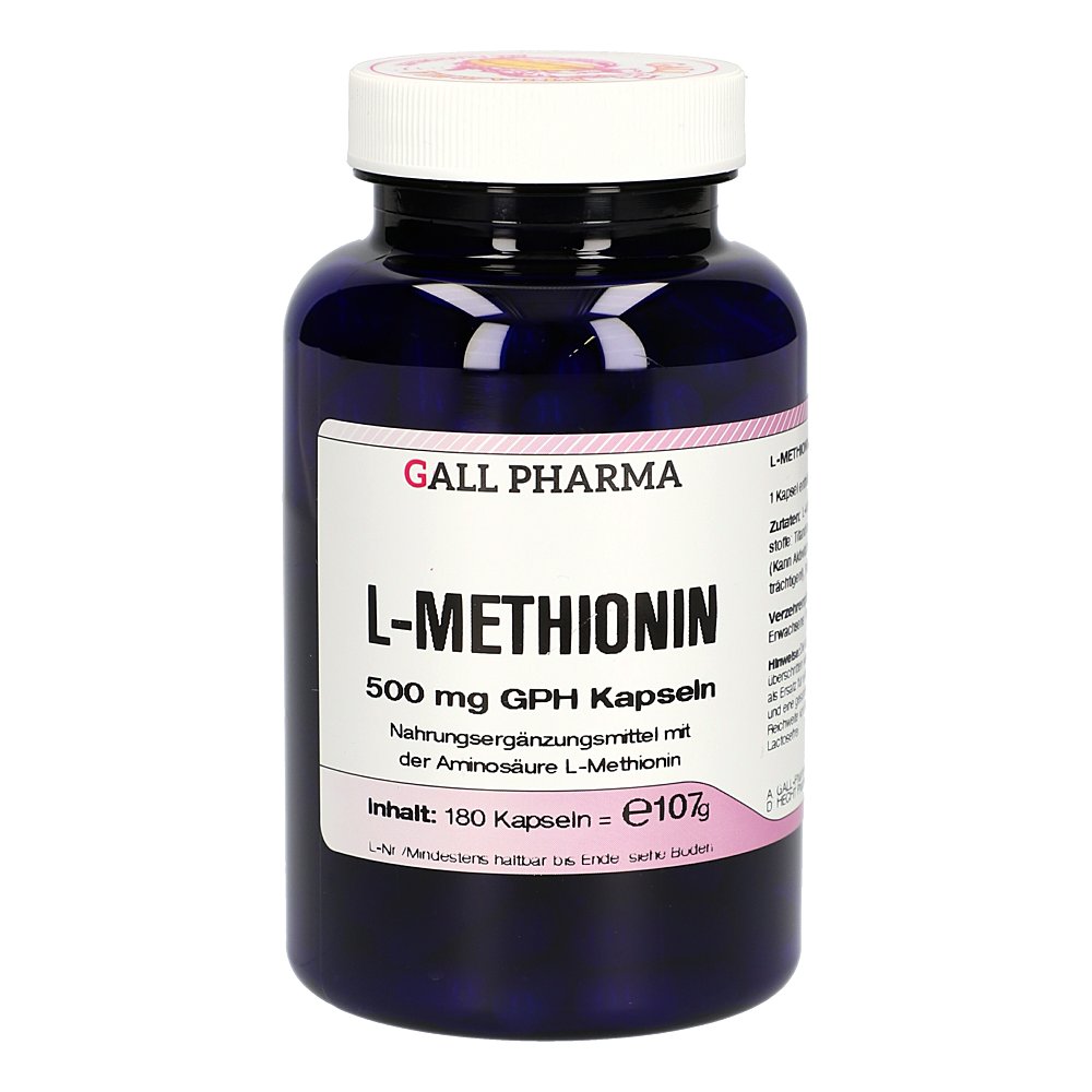 L-METHIONIN 500 mg GPH Kapseln