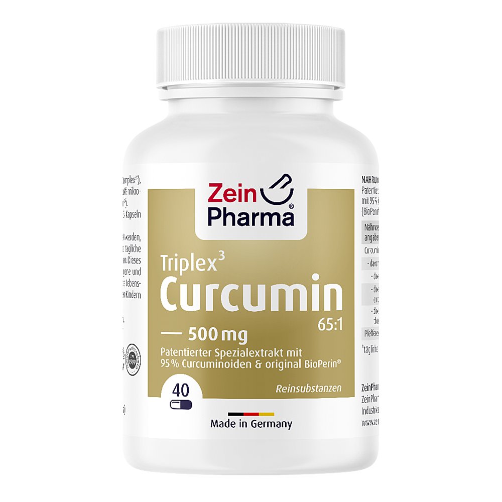 CURCUMIN-TRIPLEX3 500 mg/Kap.95% Curcumin+BioPerin