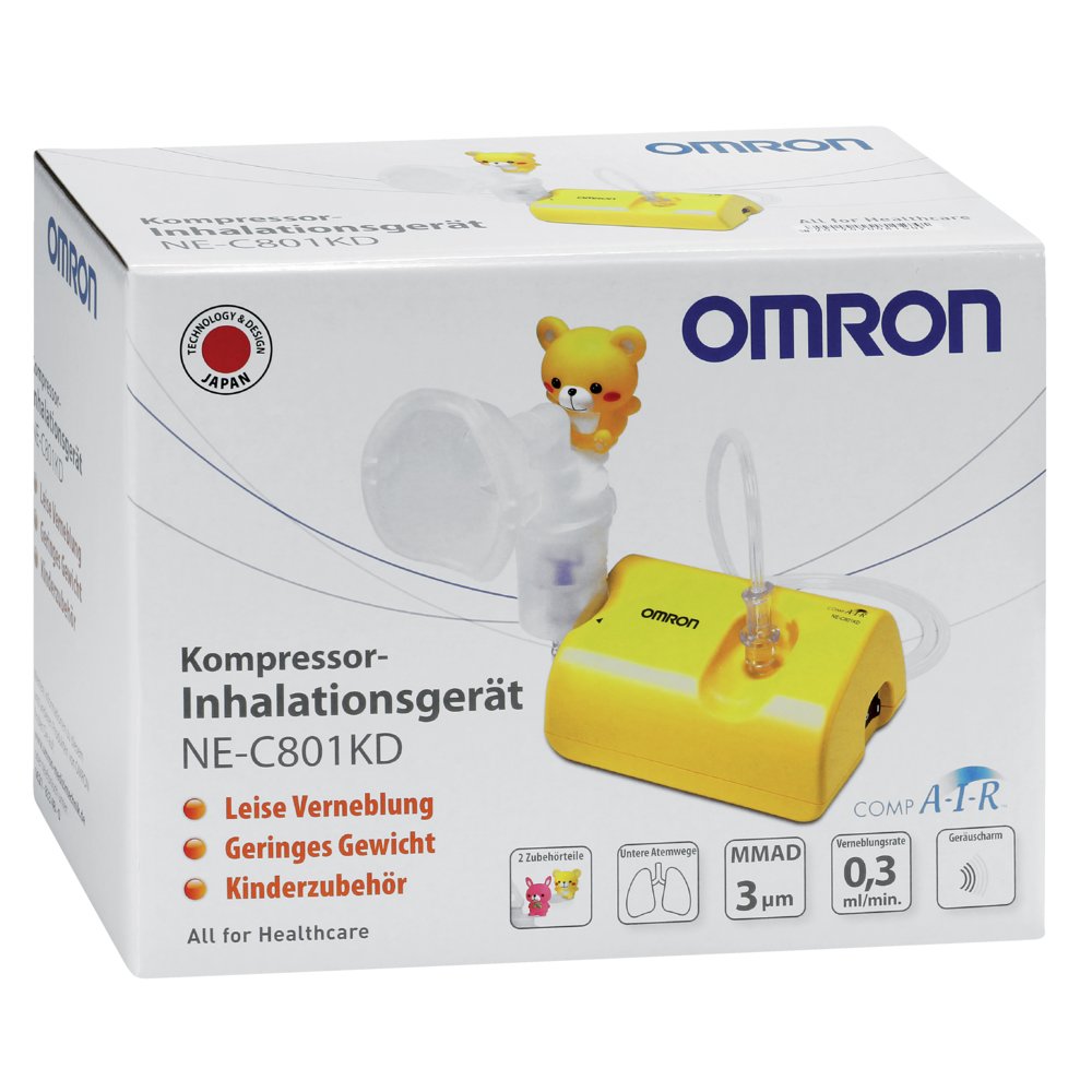 OMRON C801KD CompAir Inhalationsgerät f.Kinder