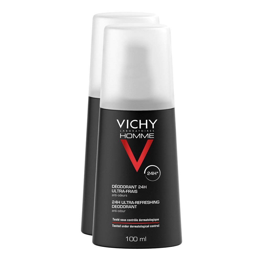 Vichy Homme Deodorant Zerstäuber 24h